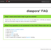 diaspora* | Help